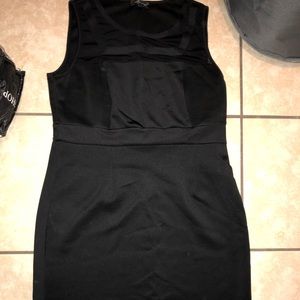 Simple black dress